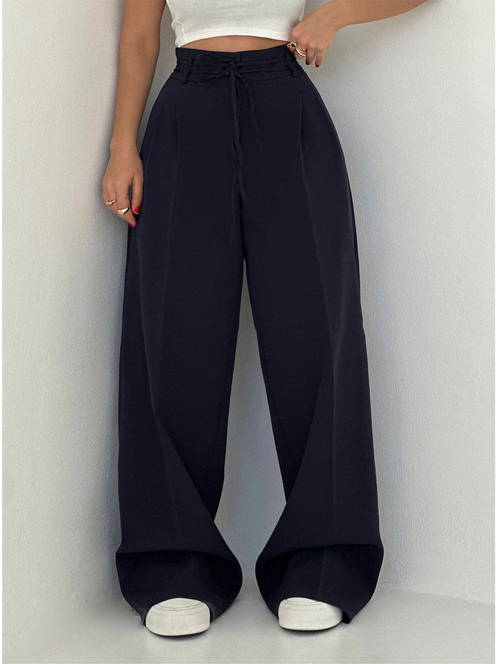 STEFANIA | High-waisted wide-leg trousers